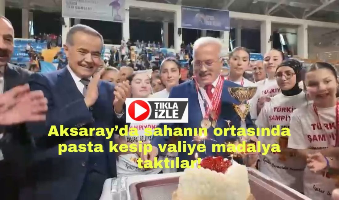Aksaray’da düzenlenen Hentbol Yıldızlar