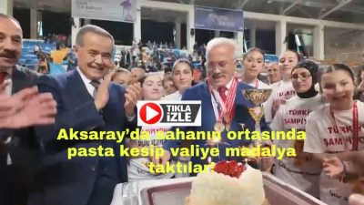 Aksaray’da düzenlenen Hentbol Yıldızlar Türkiye Şampiyonası’nın ödül töreni, anlamlı ve