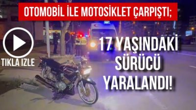 Aksaray’da meydana gelen trafik kazasında, 17 yaşındaki motosiklet sürücüsü Turgut