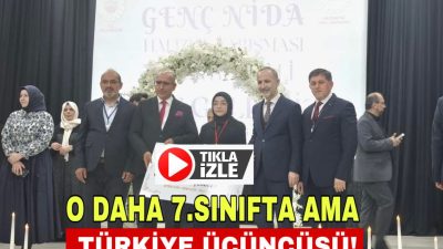 Cemaleddin Aksarayi Hafız İmam Hatip Ortaokulu 7. sınıf öğrencisi Ravzagül