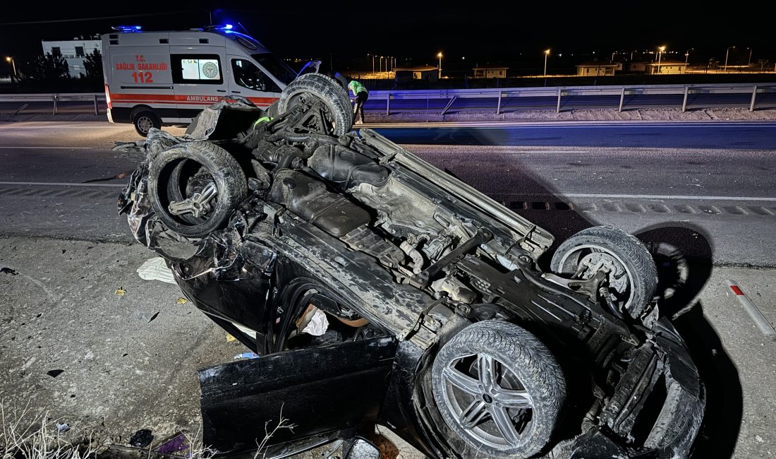 Karaman’da cip ile otomobilin çarpışması sonucu 1 kişi hayatını kaybetti,