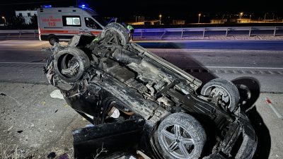 Karaman’da cip ile otomobilin çarpışması sonucu 1 kişi hayatını kaybetti,