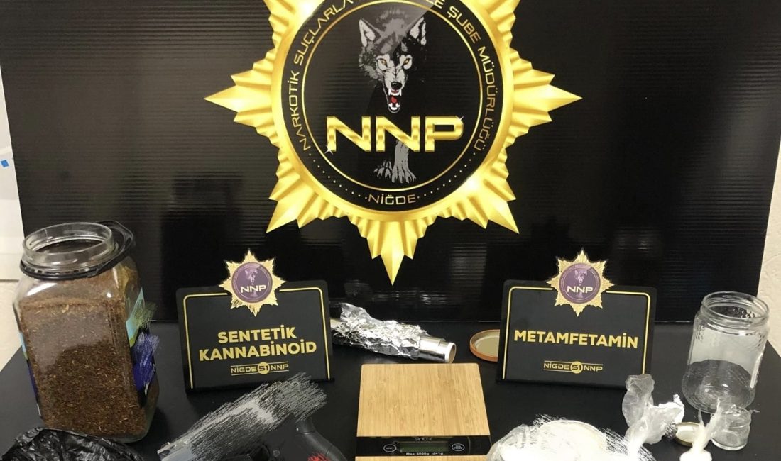 Niğde’de düzenlenen uyuşturucu operasyonlarında