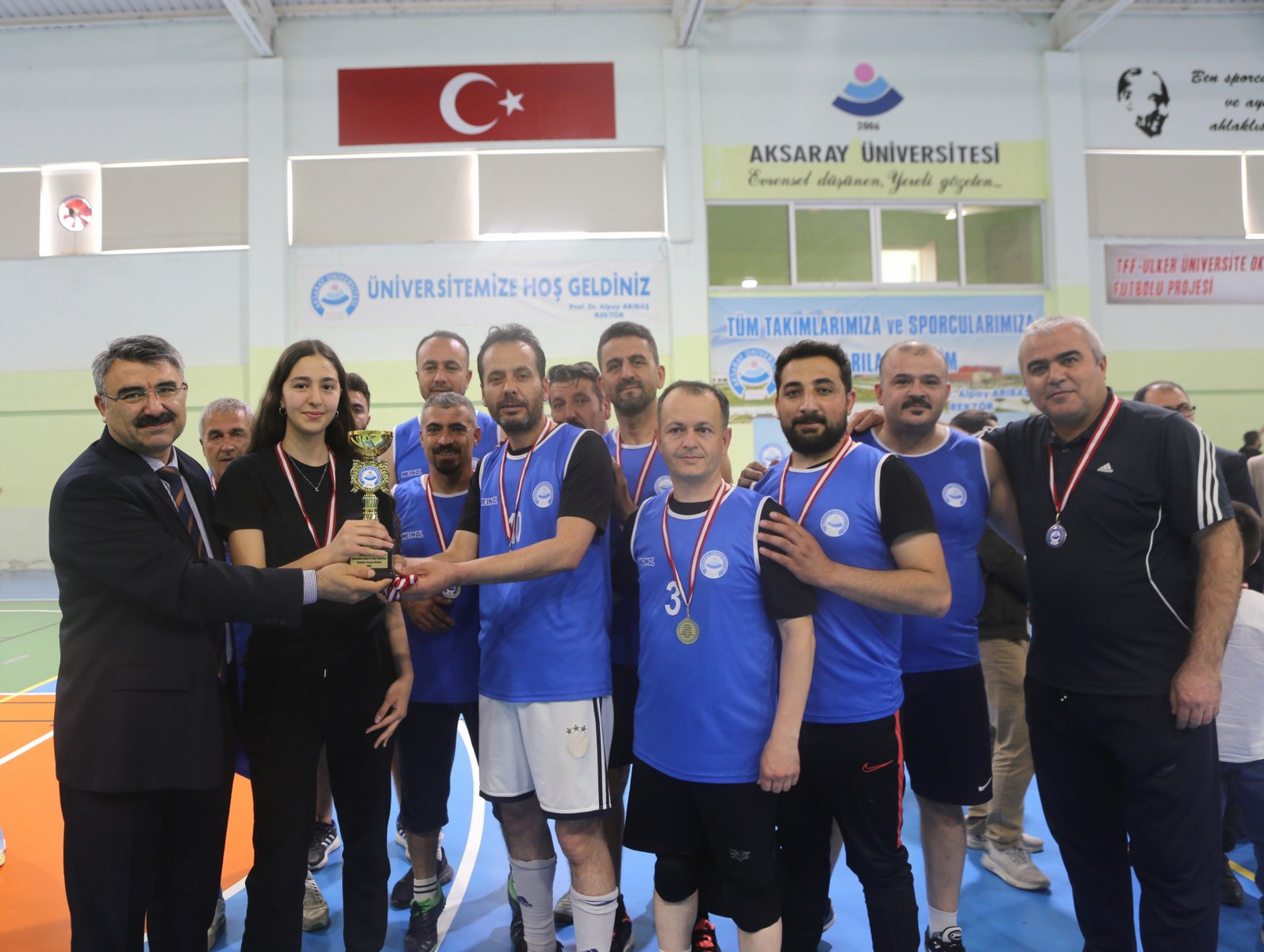 ASÜ Spor Şenlikleri’nde voleybol dalında şampiyon Tıp ve Diş Hekimliği Fakültesi oldu