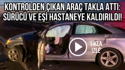 Aksaray’da meydana gelen trafik kazasında iki kişi yaralandı.
