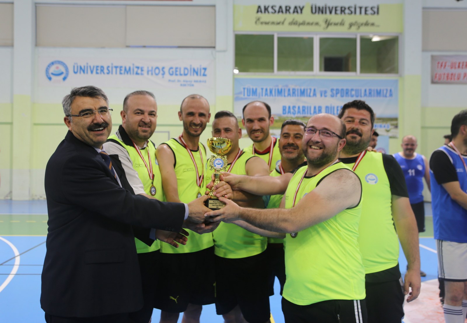 ASÜ Spor Şenlikleri’nde futsal dalında şampiyon Genel Sekreterlik oldu