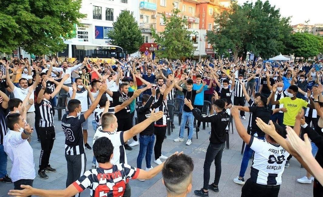 Aksarayspor’un en ateşli taraftar grubu olan 68 Gençlik’in önemli isimlerinden