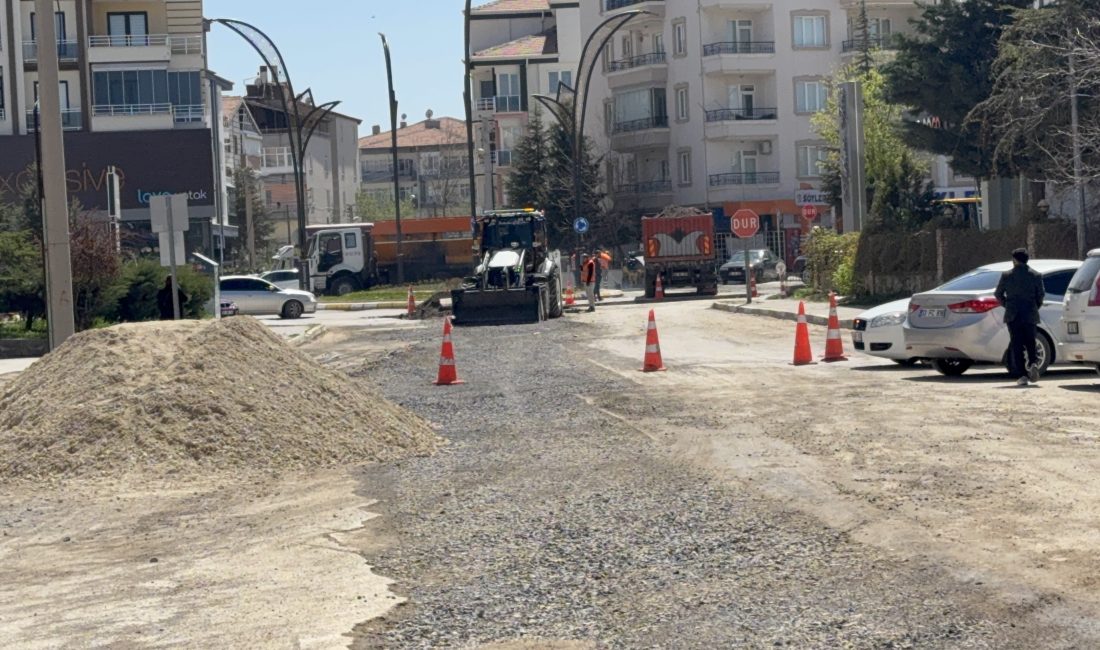 Büyük Bölcek’te altyapı seferberliği! Aksaray