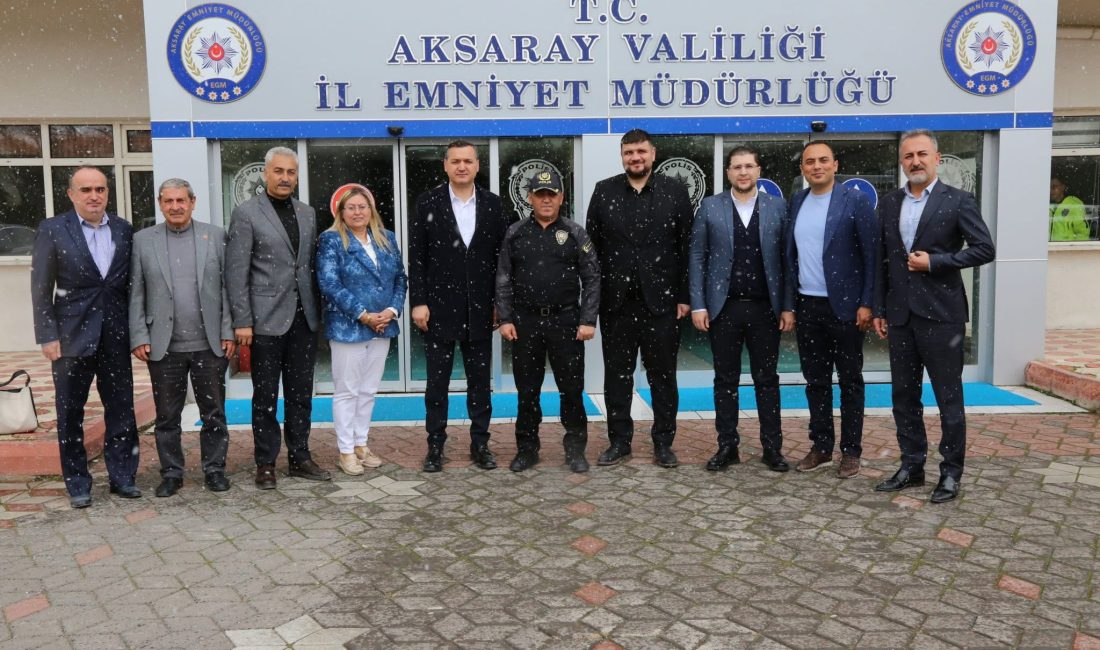 İYİ Parti Aksaray Milletvekili Turan Yaldır ve İl Başkanı Sercan