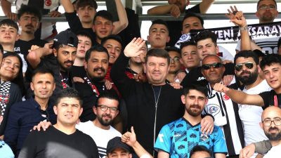 BAŞKAN DİNÇER’DEN AKSARAYSPOR’A TAM DESTEK