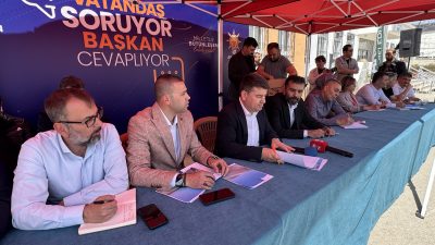 Başkanlar Konuşuyor Programı’nın İlk Durağı Cumhuriyet Mahallesi Oldu