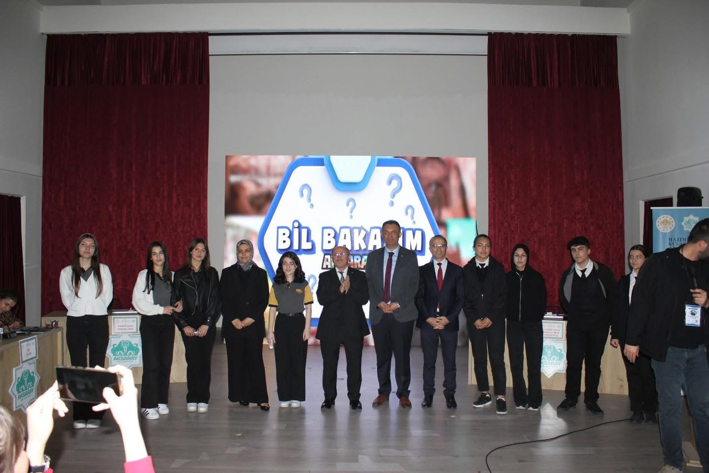 Aksaray’da Gençlerin Tarih ve Kültür Bilgisiyle Güçlü Mücadelesi: “Bil Bakalım; Aksaray” Yarışması!