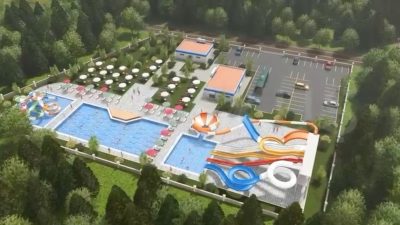 Aksaray’a yapılan ilk aqua park Dream Land Aqua park, hizmete