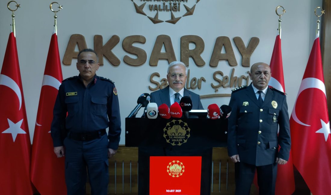 Aksaray Valiliği, il genelindeki