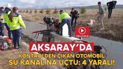 Ankara-Niğde Otoyolu’nda sabah saatlerinde meydana gelen trafik kazasında, direksiyon hakimiyetini