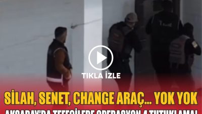 Aksaray İl Emniyet Müdürlüğü KOM Şube ekipleri, kapsamlı bir operasyonda