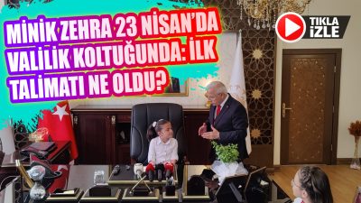 23 Nisan Ulusal Egemenlik ve Çocuk Bayramı dolayısıyla Aksaray Valisi