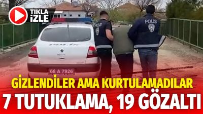 Ortaköy İlçe Emniyet Müdürlüğü, Cumhuriyet Başsavcılığı'nın talimatlarıyla yürütülen operasyonlarda çeşitli