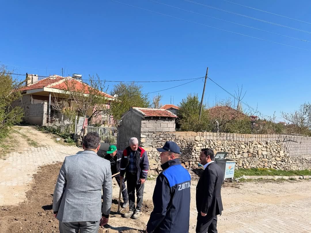 Ağaçören’de hizmet mesaisi baharla hız kazandı