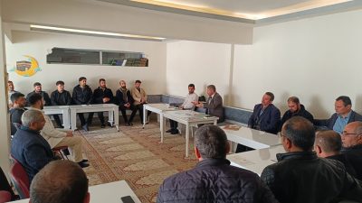 Ağaçören İlçe Müftüsü Adem Bozkurt başkanlığında Ramazan sonrası ilk toplantı