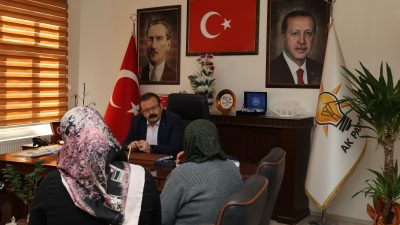 AK Parti Aksaray Merkez İlçe Başkanı Muammer Gür, “Halk Buluşmaları”