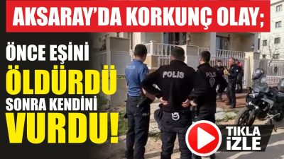Şeyh Hamit Mahallesi’nde dehşet! Bir adam tartıştığı karısını vurdu, ardından