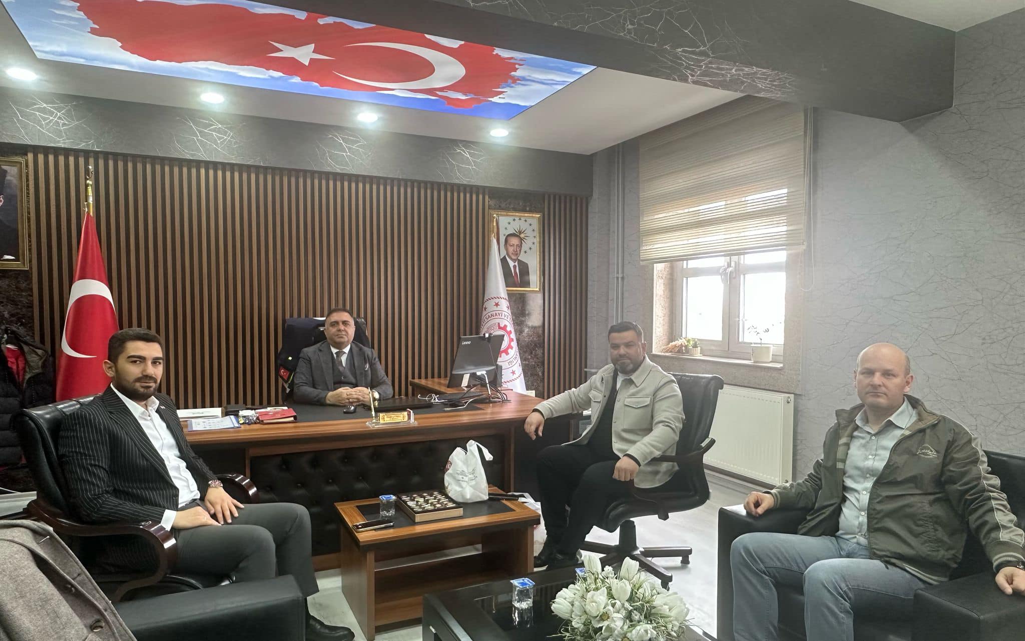 Sanayi ve Teknoloji Müdürü, ASKON Başkanını ağırladı