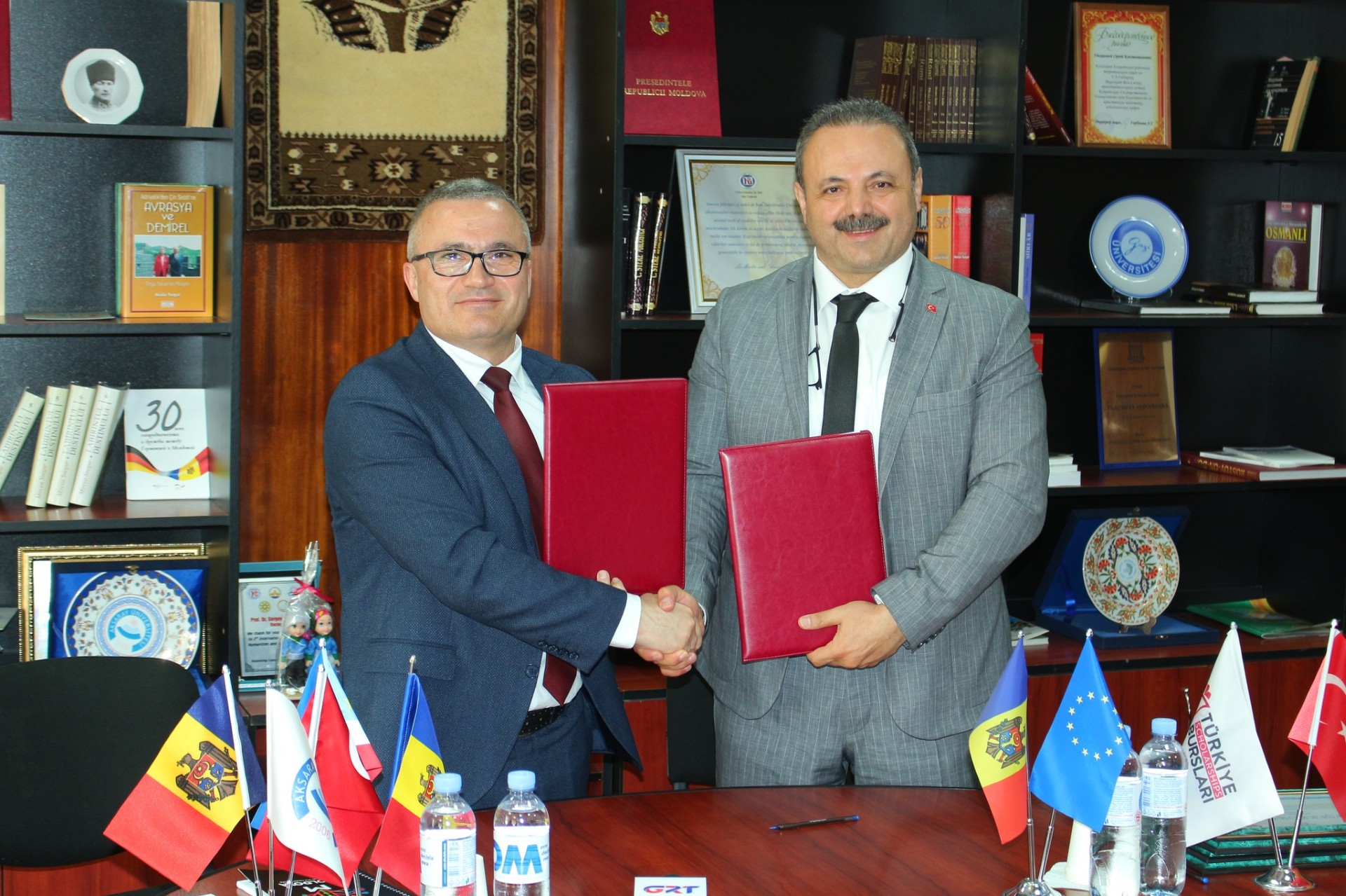 ASÜ heyetinden Moldova Üniversitelerine resmî ziyaret
