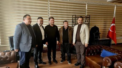 Aksaray Ticaret ve Sanayi Odası heyeti, Belediye Başkanı Evren Dinçer’i