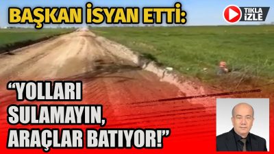 Yenikent’te yapımı süren yol çalışmalarında ilginç bir uyarı gündeme damga