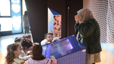 Aksaray Belediyesi tarafından kurulan Bilim Merkezi ve TÜBİTAK Sergi Salonu,