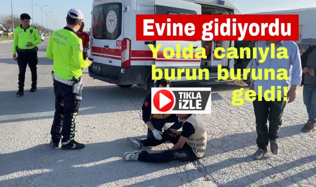 Aksaray’da evine gitmekte olan