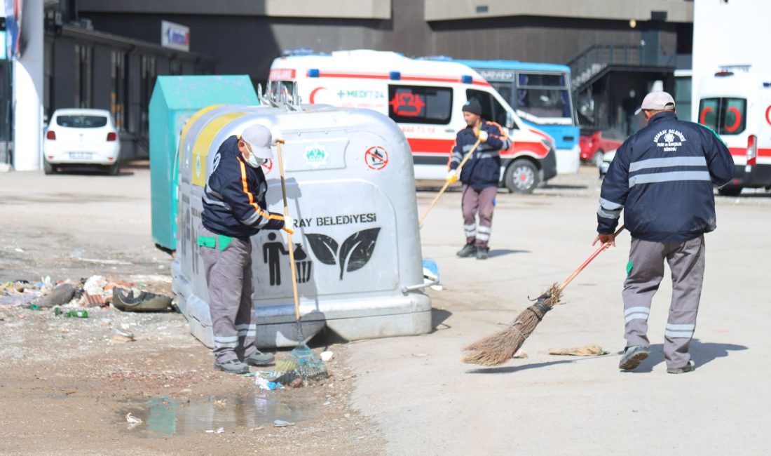 Aksaray Belediyesi, çevre temizliği ve düzenli şehir yaşamı için çalışmalarını