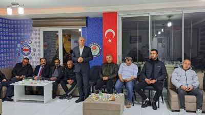 Eğitim-Bir-Sen Aksaray Şube Başkanı Murat Görmez başkanlığında işyeri temsilcileriyle gerçekleştirilen