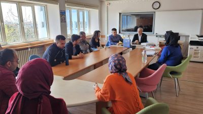Eğitim-Bir-Sen Aksaray Şube Başkanı Murat Görmez, şehir genelindeki okul ziyaretlerine