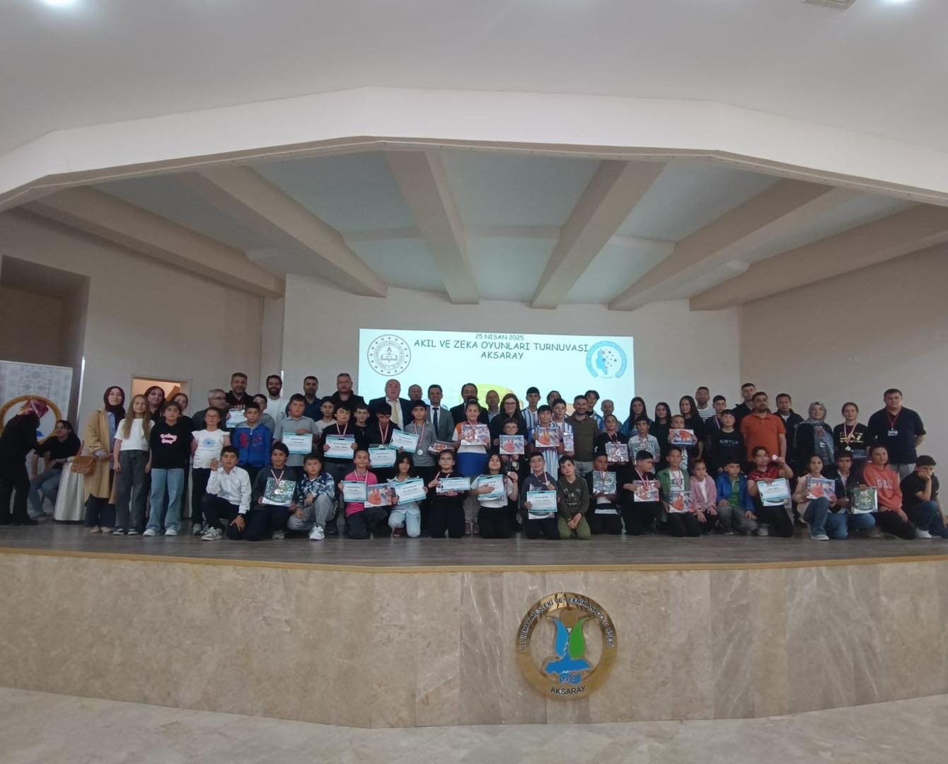 Aksaray’da Türkiye akıl ve zekâ oyunları il turnuvası düzenlendi