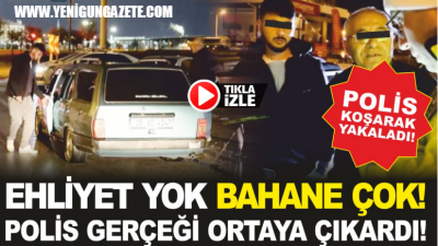 Aksaray’da gece saatlerinde yaşanan olayda, polis uygulama noktasını fark eden