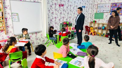 Eskil Kaymakamı Fuat Yurddaş, köy ziyaretleri kapsamında Bayramdüğün Köyü’nü ziyaret