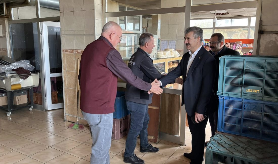 AK Parti Aksaray Milletvekili Hüseyin Altınsoy, Merkez İlçe Başkanı Muammer