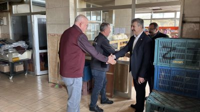 AK Parti Aksaray Milletvekili Hüseyin Altınsoy, Merkez İlçe Başkanı Muammer