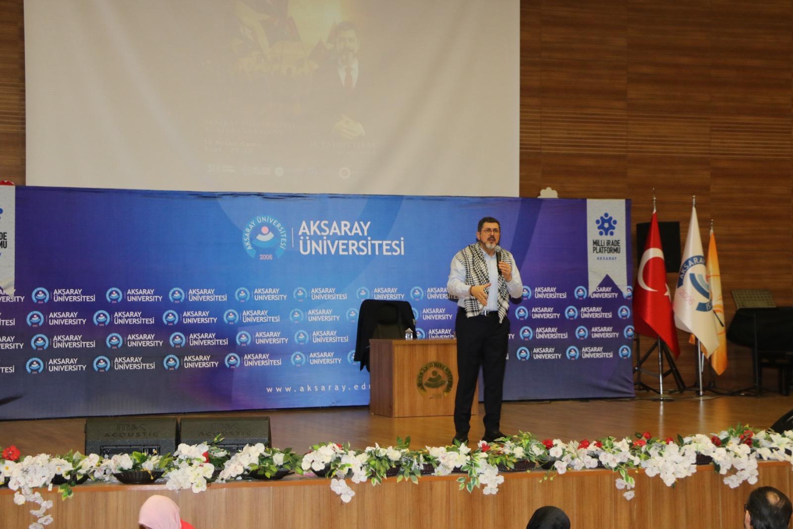 Aksaray’dan Filistin’e gönül köprüsü