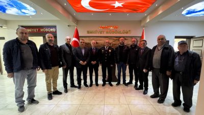 10 Nisan Polis Haftası sebebiyle Aksaray’da faaliyet gösteren gazeteciler,  İl