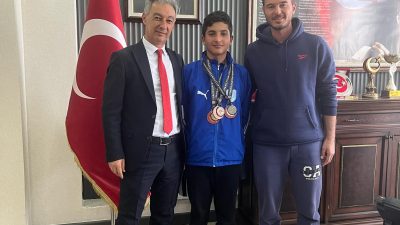 Eskil’in yetiştirdiği başarılı sporculardan Furkan Selam Cirit, Türkiye genelinde düzenlenen