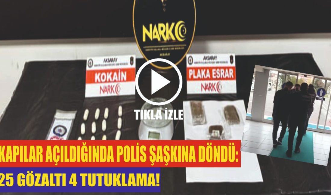 Aksaray Emniyet Müdürlüğü Narkotik