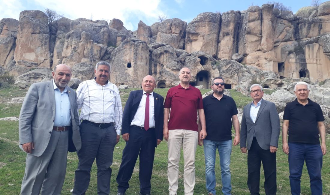 Aksaray İl Genel Meclis Üyeleri, Güzelyurt ilçesinde saha çalışmaları gerçekleştirerek