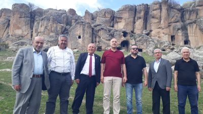 Aksaray İl Genel Meclis Üyeleri, Güzelyurt ilçesinde saha çalışmaları gerçekleştirerek