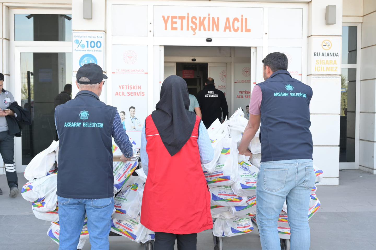Aksaray Belediyesi’nden hastalara anlamlı destek: “Hasta Bakım Seti” hediye ediliyor