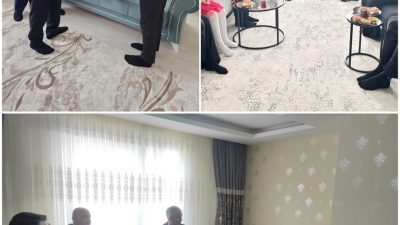 Aksaray İl Millî Eğitim Müdürü Metin Alpaslan ve il müdürleri,