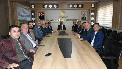 Aksaray İl Millî Eğitim Müdürü Metin Alpaslan başkanlığında, birim amirlerinin
