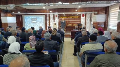 2025 yılında hac ibadetini yerine getirecek hacı adaylarına yönelik eğitim